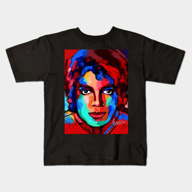 the king Kids T-Shirt by mailsoncello